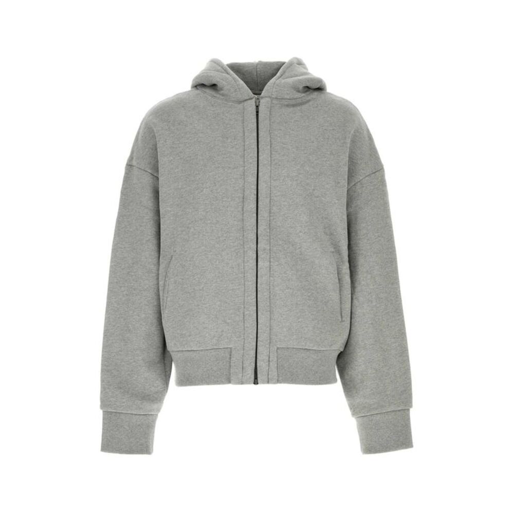 Entire Studios Men Grey Cotton Oversize Sweatshirt